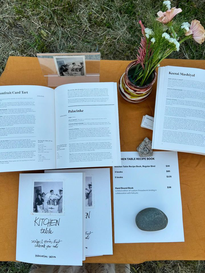 Kitchen Table Recipe Book